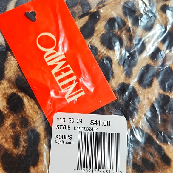 ❤️NWT BODYSUIT - LEOPARD ANIMAL PRINT - SNAP CROTCH - CUTOUT ACCENT - Picture 5 of 9